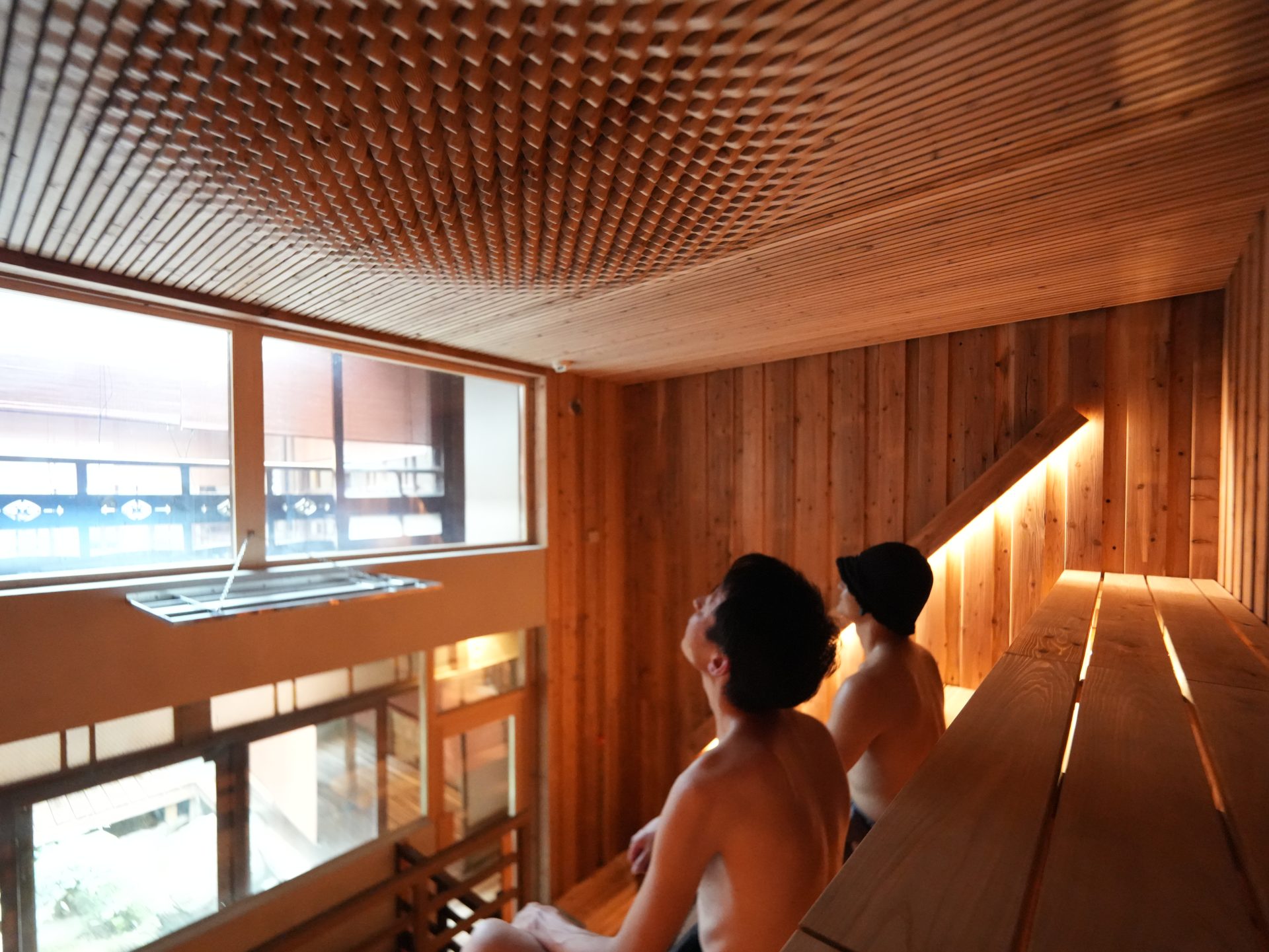 「KIWAMI SAUNA」 大須店
― 天井造作 ―
