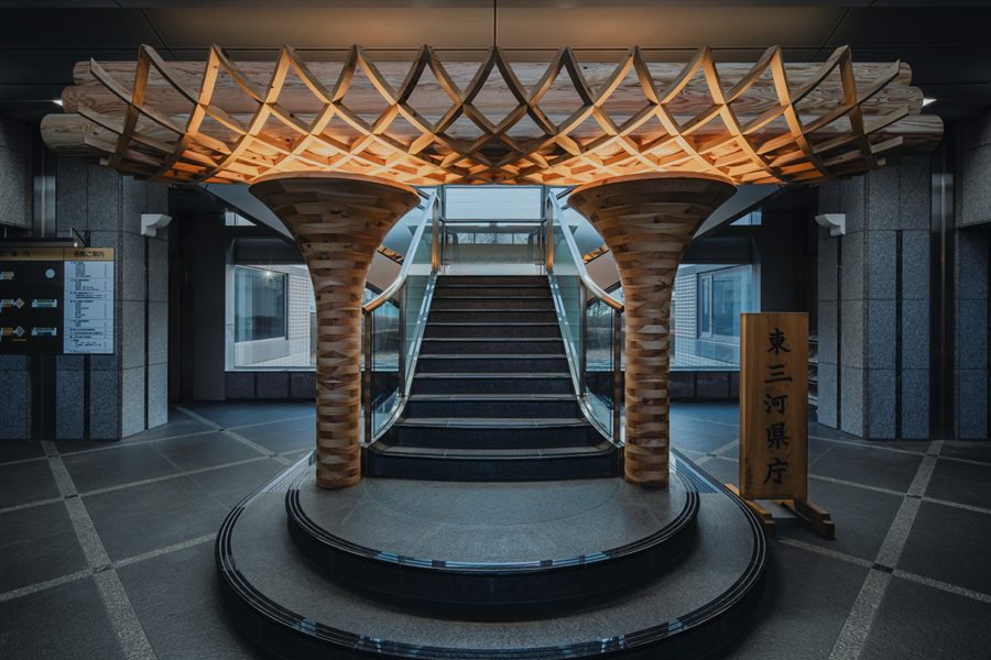 東三河県庁木質化（プロジェクトの概要）1/3のアイキャッチ画像